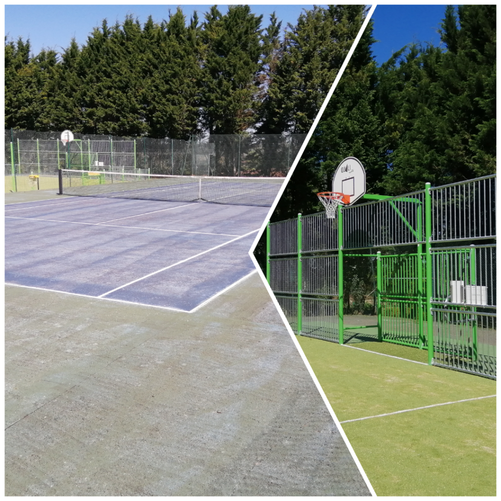 le Tennis et le City stade